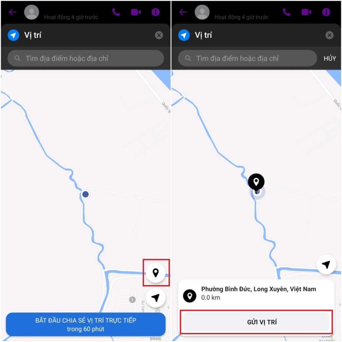 Cách chia sẻ vị trí trên Messenger trong vòng một nốt nhạc (4)