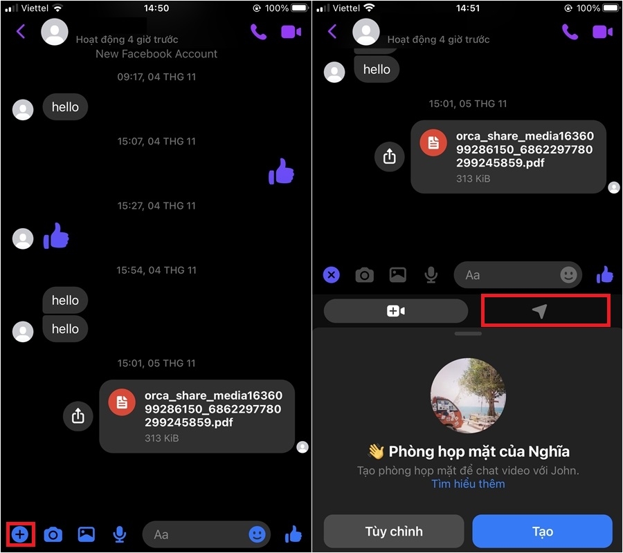 Cách chia sẻ vị trí trên Messenger trong vòng một nốt nhạc (5)