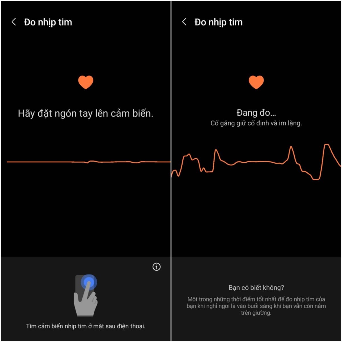 Bỏ túi ngay cách đo nhịp tim trên điện thoại Samsung đơn giản, chính xác (3)