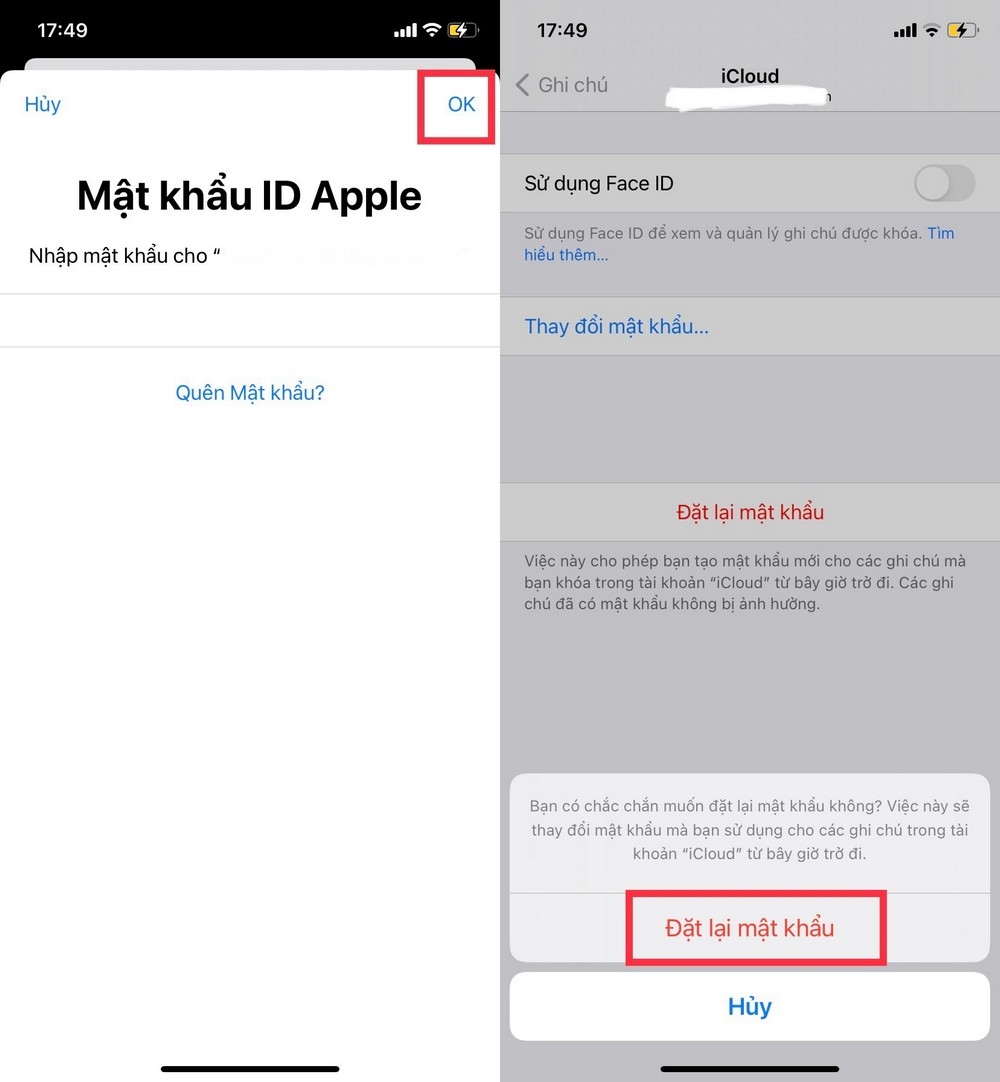 Cách đặt lại mật khẩu ghi chú trên iPhone nhanh chóng (3)