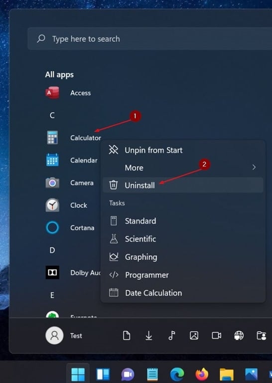6 cách gỡ cài đặt ứng dụng trên Windows 11 (3)