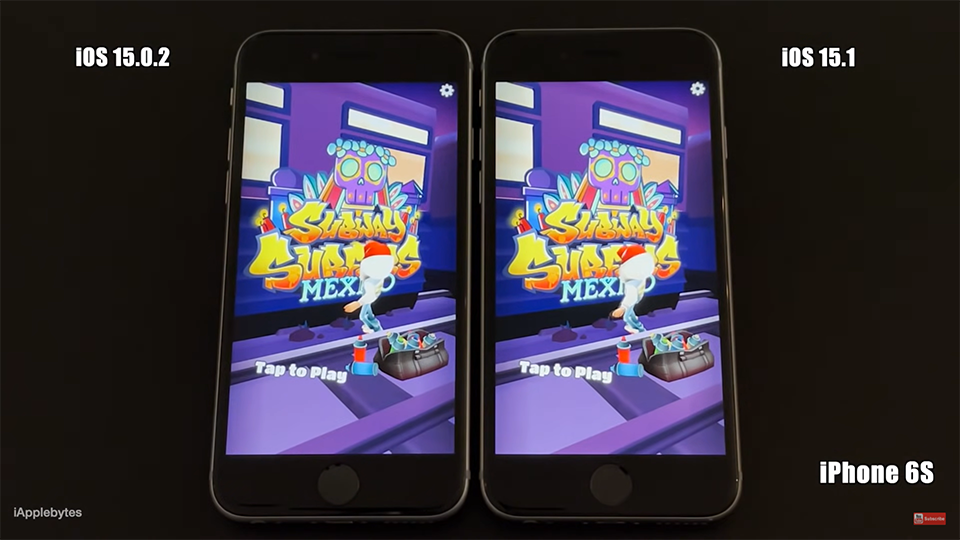 So sánh tốc độ iOS 15.1 và iOS 15.0.1 trên 6 mẫu iPhone cũ