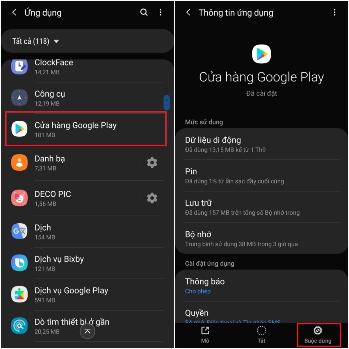 Tổng hợp các lỗi thường gặp trên CH Play và cách khắc phục (5)