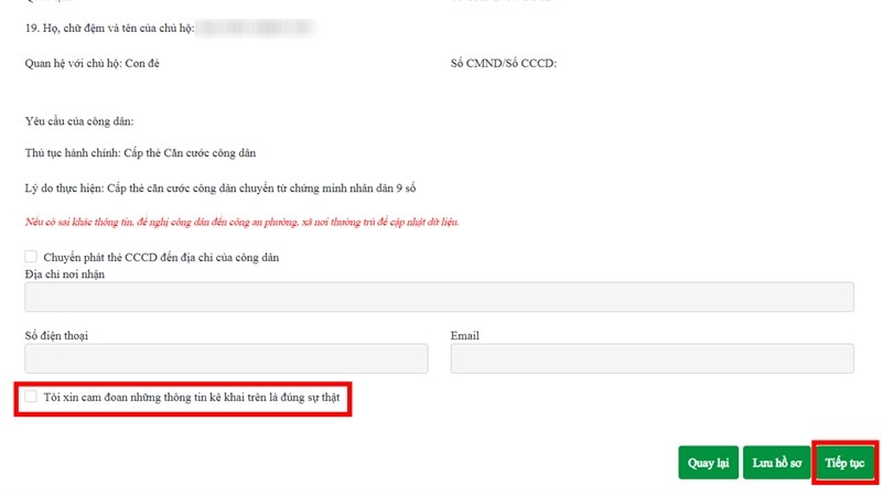 Hướng dẫn làm CCCD online cực kỳ đơn giản và tiện lợi 6