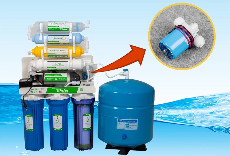 máy lọc nước không ra nước thải 4