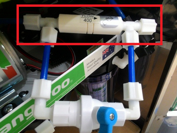máy lọc nước không ra nước thải 2