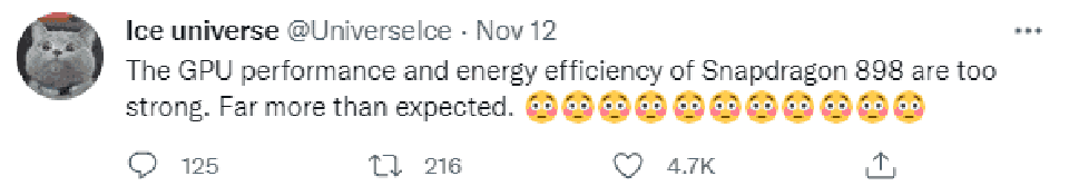 Hiệu suất GPU của Qualcomm Snapdragon 898 sẽ cực kỳ mạnh mẽ