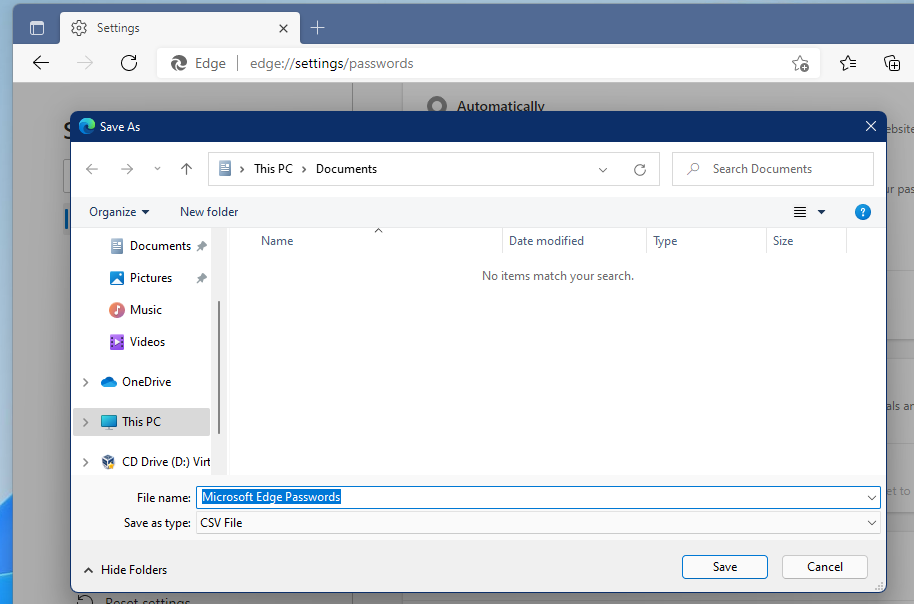 Cách xuất mật khẩu trong Microsoft Edge (7)