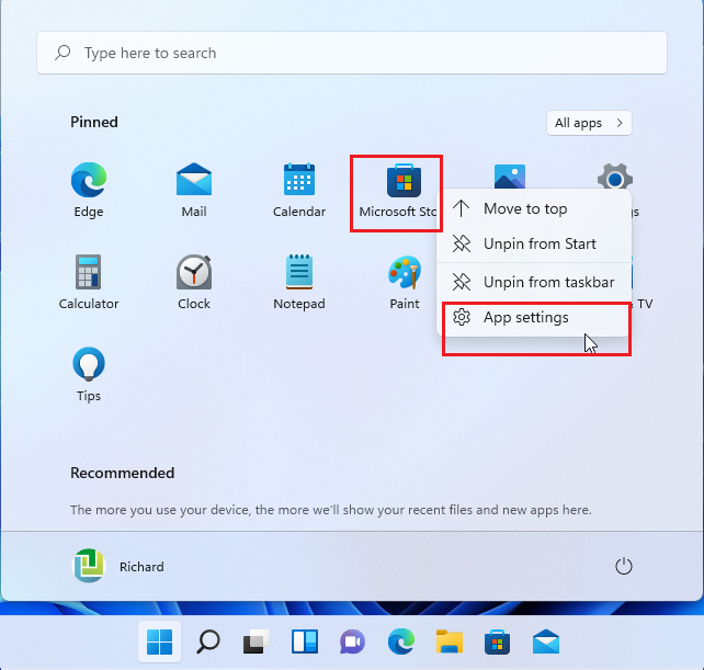 Cách reset ứng dụng Microsoft Store trên Windows 11 (1)