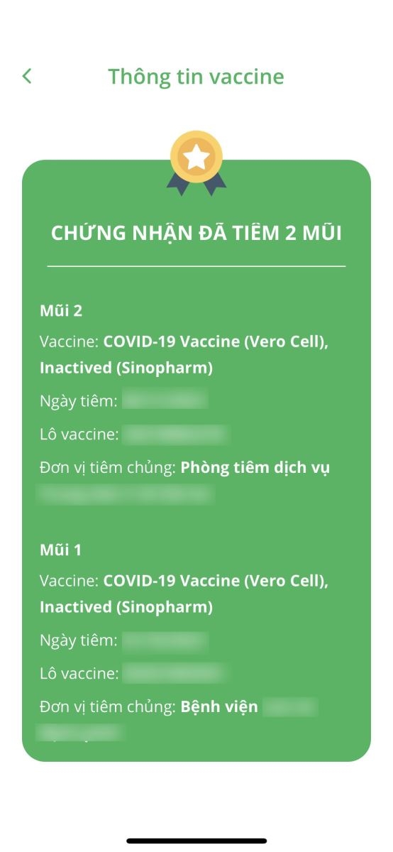 Hướng dẫn kiểm tra thông tin mũi tiêm trên PC Covid (6)