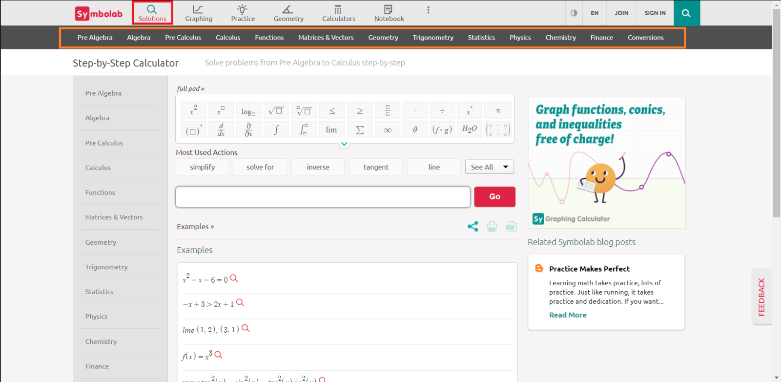 Học toán đơn giản hơn với Symbolab, ứng dụng không thể thiếu khi học online (2)