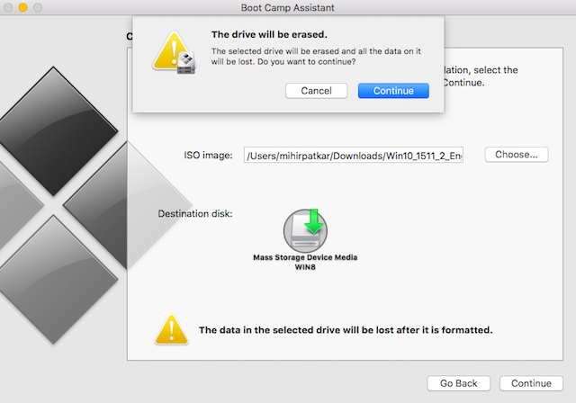 Cách tạo USB cài đặt Windows 10 có thể khởi động trên máy Mac (5)