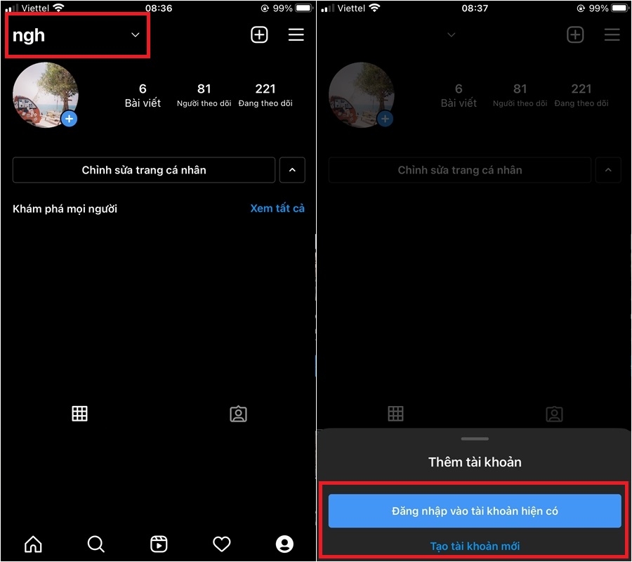 Đây là cách đăng nhập nhiều tài khoản Instagram trên cùng một thiết bị (4)