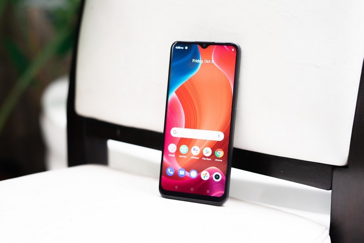Màn hình trên realme C25Y