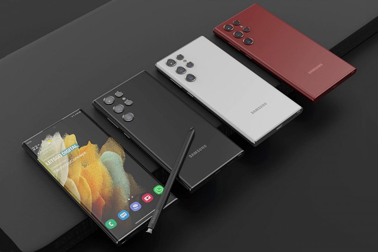 Ngắm Samsung Galaxy S22 Ultra đẹp xuất sắc cùng bút S Pen 4