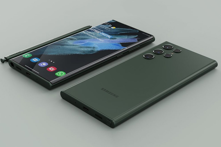 Ngắm Samsung Galaxy S22 Ultra đẹp xuất sắc cùng bút S Pen 1