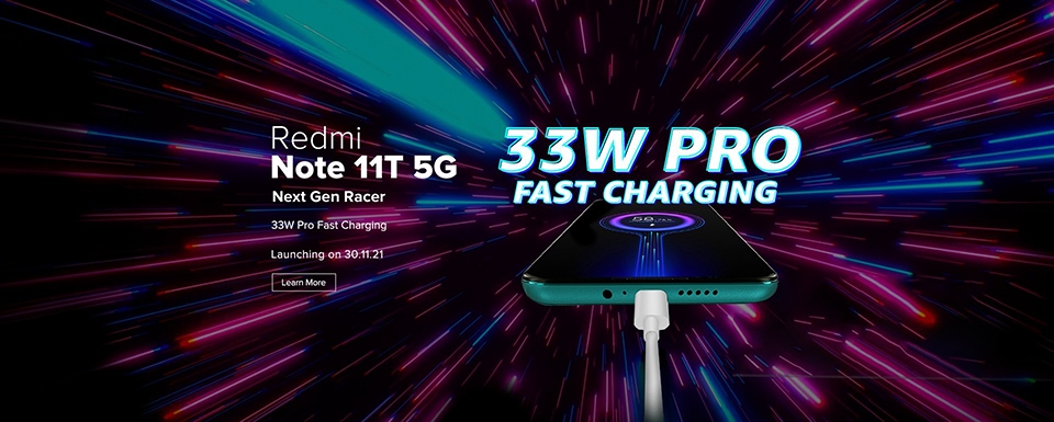 Xiaomi Redmi Note 11T được xác nhận dùng chip Dimensity 810 và sạc nhanh 33W