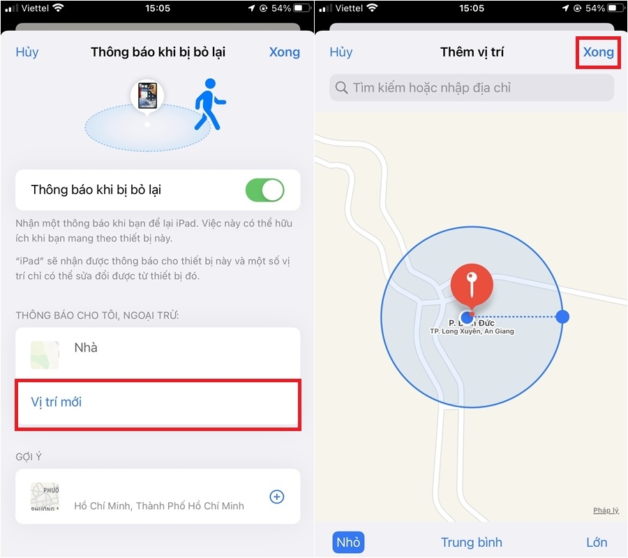 Cách bật tính năng Thông báo khi bị bỏ lại trên iPhone (3)