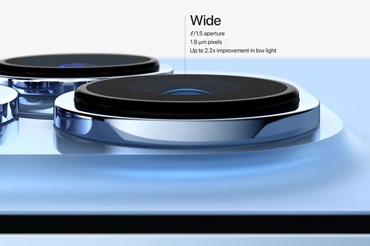 Giải mã camera tam giác đặc trưng trên iPhone 13 Pro Max 2
