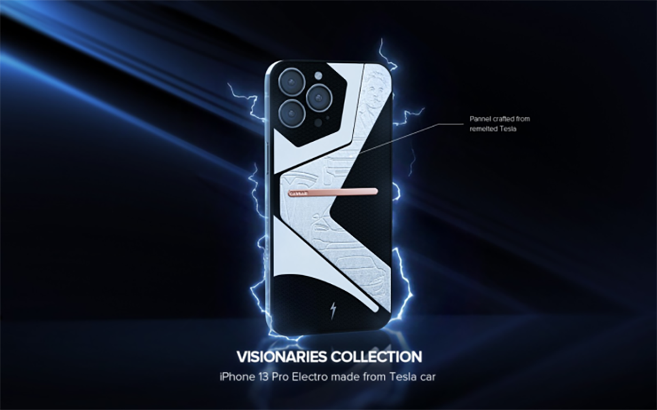 iPhone 13 Pro Tesla Electro (ảnh 1)