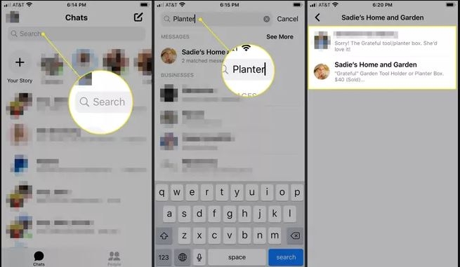 Hướng dẫn tìm tin nhắn Facebook Messenger nhanh chóng
