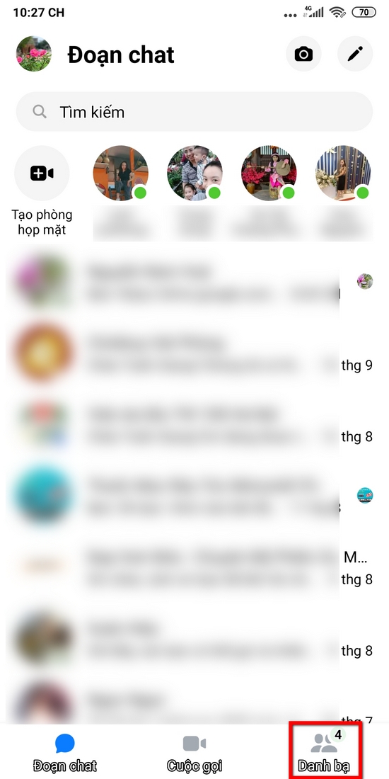 Hướng dẫn xóa gợi ý tìm kiếm trên Messenger (1)