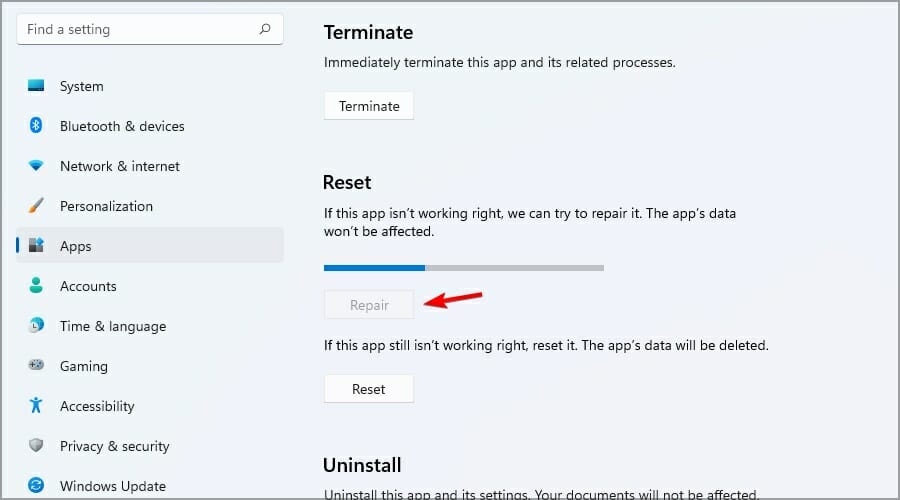 Cách sửa lỗi ứng dụng Settings trên Windows 11 (3)