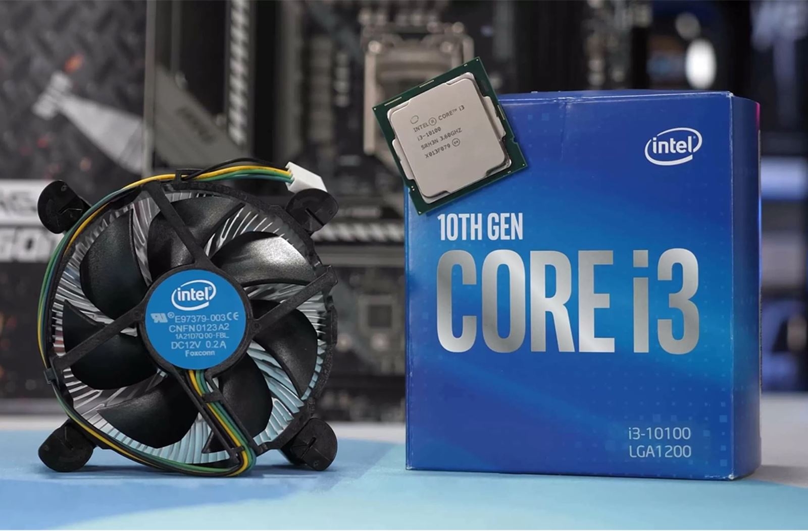 CPU Intel Core i3-10100F