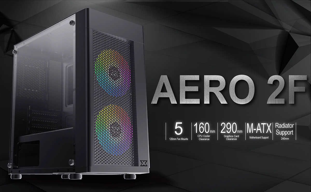 Case Xigmatek Aero 2F Black