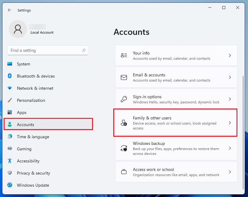 Cách thiết lập quyền kiểm soát của phụ huynh trên Windows 11 (2)
