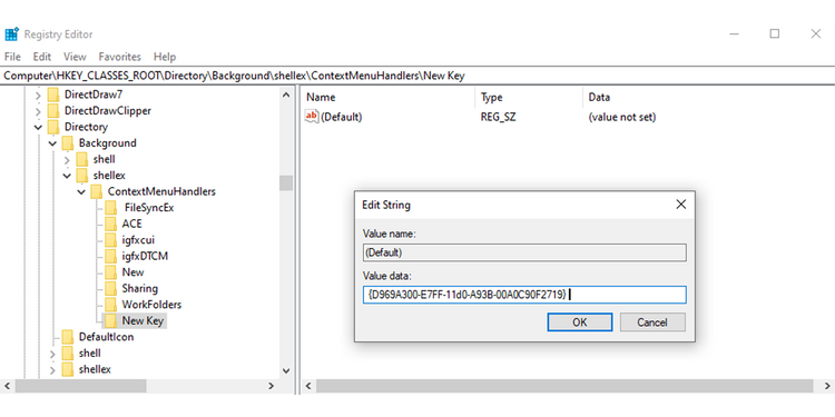 Sửa lỗi không thể tạo thư mục mới trên Windows 10 (5)