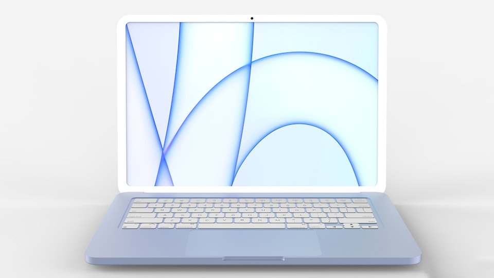Rò rỉ thiết kế MacBook Air M2: Nhiều màu sắc và nói không với “tai thỏ”  3