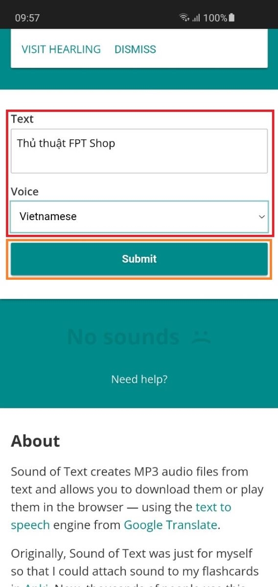 Bỏ túi ngay cách chuyển văn bản thành giọng nói trực tuyến (3)
