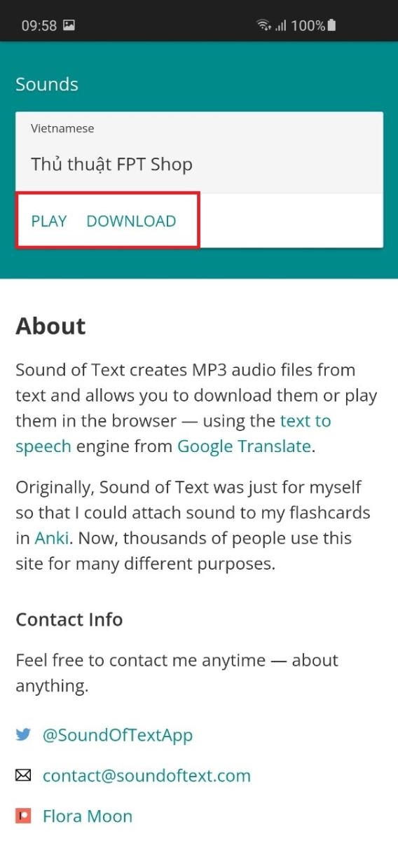 Bỏ túi ngay cách chuyển văn bản thành giọng nói trực tuyến (4)