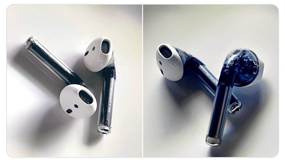 Nguyên mẫu AirPods trong suốt