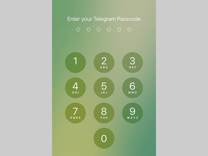 Yêu cầu mật khẩu khi truy cập ứng dụng