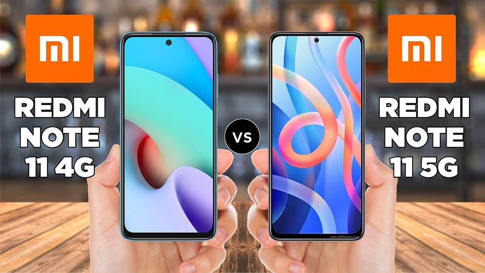 Màn hình Redmi Note 11 5G và Redmi Note 11 4G Màn hình Redmi Note 11 5G và Redmi Note 11 4G