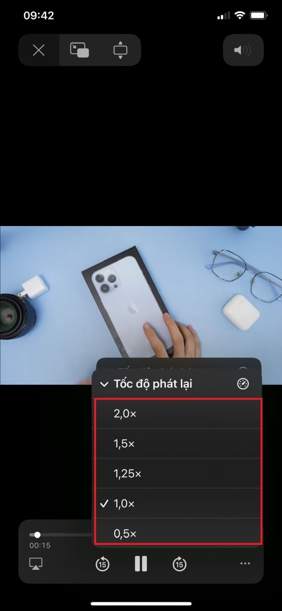 Cách điều chỉnh tốc độ phát video trên iOS 15 bạn nên lưu ngay (3)