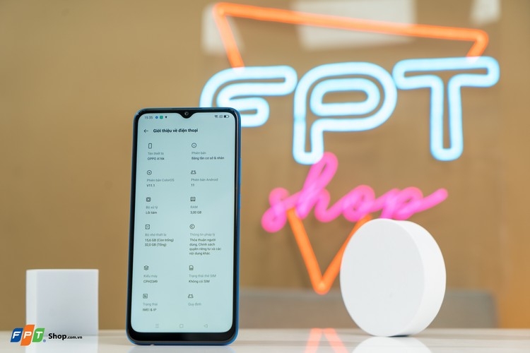 Trên tay OPPO A16K: Thiết kế trẻ trung, pin lớn, cấu hình ổn, giá 3.69 triệu đồng