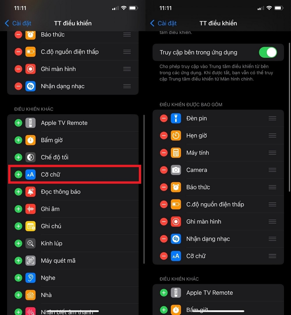 Cách thay đổi kích thước của văn bản cực nhanh trên iOS 15 (2)