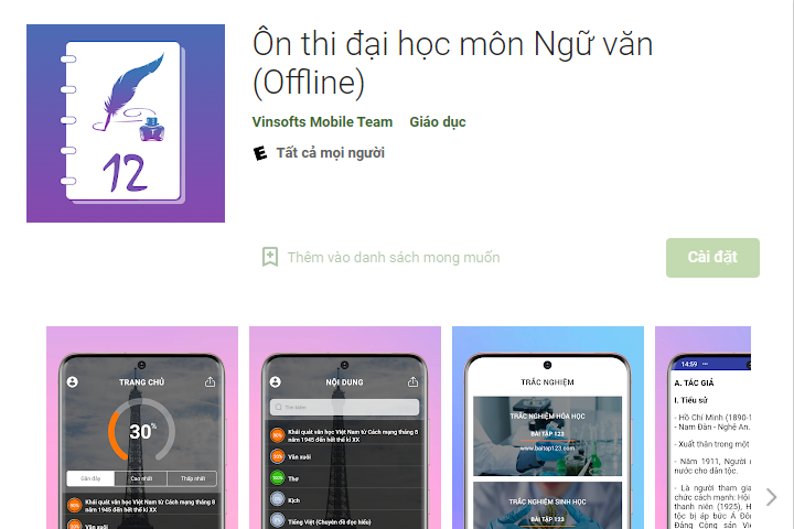 Ôn thi đại học môn ngữ văn