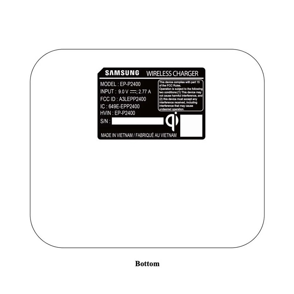 Bộ sạc không dây Samsung (ảnh 2) Bộ sạc không dây Samsung (ảnh 2)