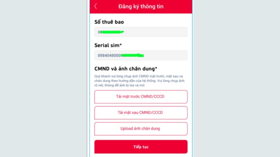 cách đăng ký sim chinh chủ viettel 8