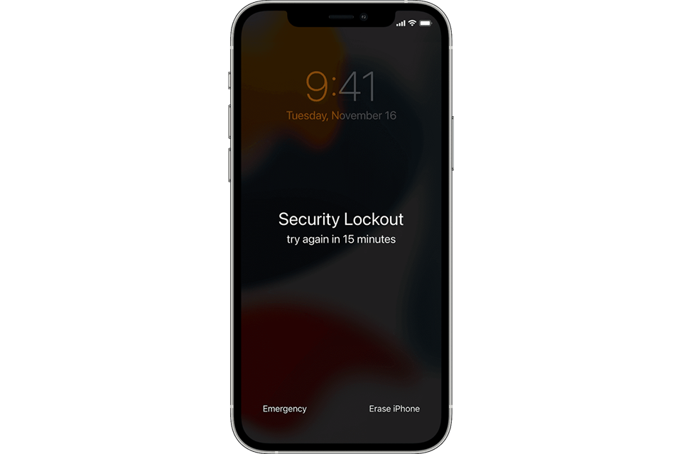 iOS 15.2 giúp việc reset iPhone đã bị khóa màn hình dễ dàng hơn