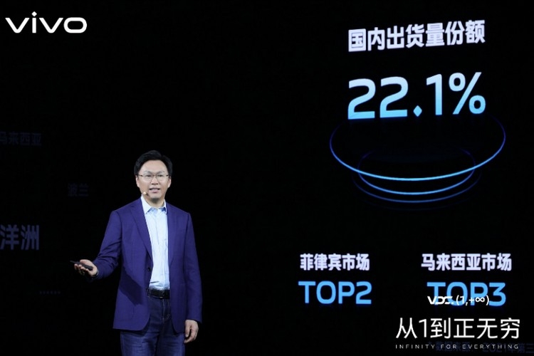 vivo là 1 trong 3 thương hiệu smartphone cao cấp tại Trung Quốc