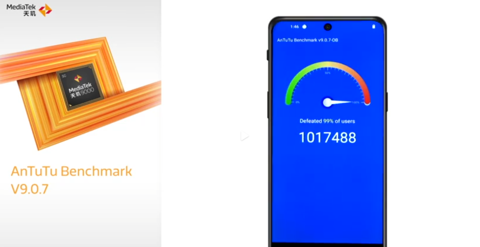 Dimensity 9000 đánh bại Snapdragon 8 Gen 1 trong một số bài kiểm tra