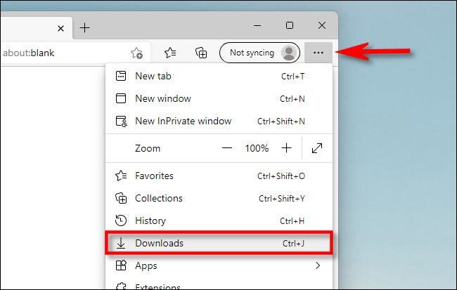 Cách xem và xóa lịch sử tải xuống trong Microsoft Edge (1)