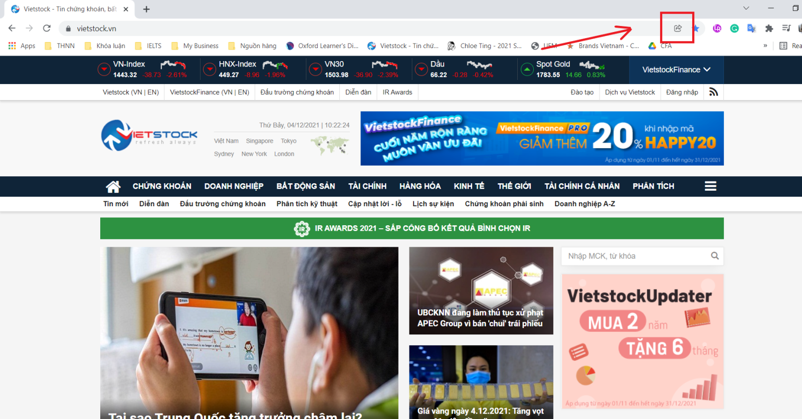 Cách mở tab đang xem từ Chrome trên máy tính qua điện thoại (4)