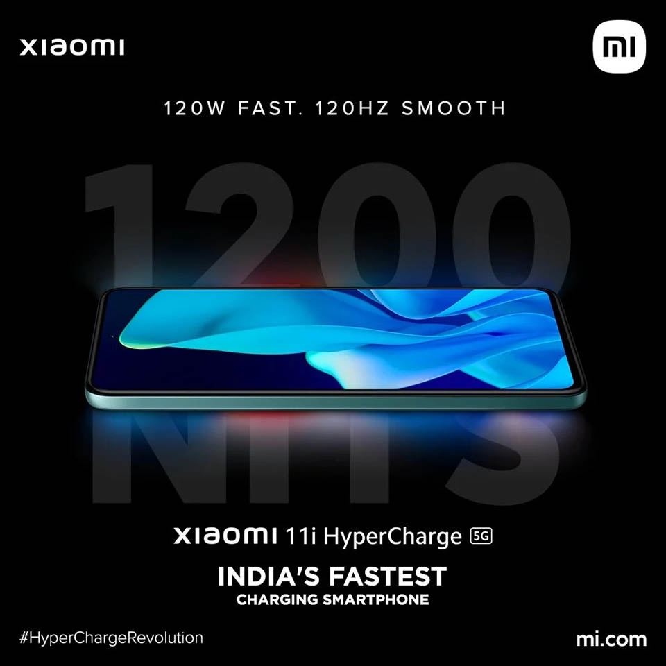 Teaser xác nhận Xiaomi 11i HyperCharge sẽ có màn hình AMOLED 120Hz