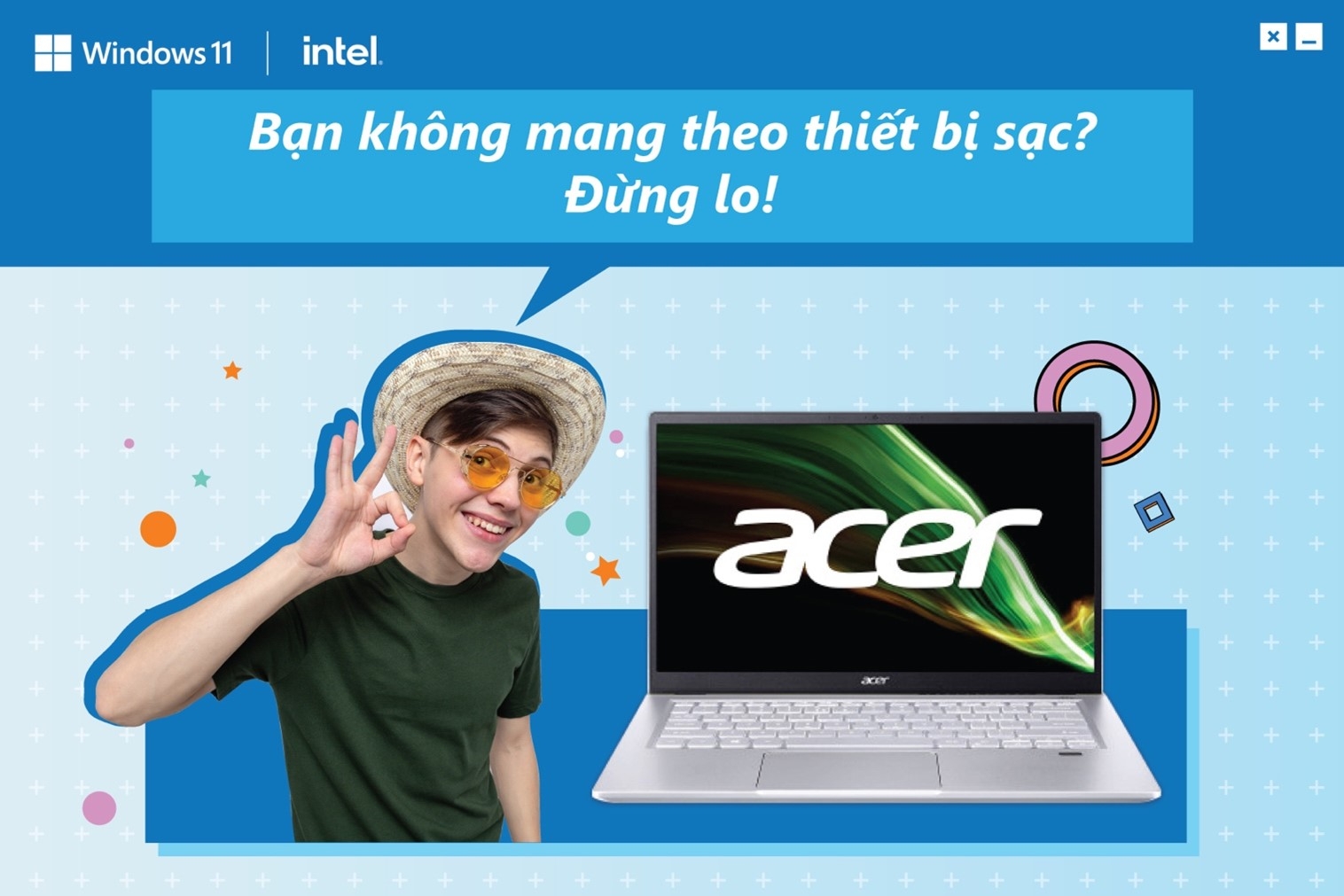 Bạn không mang theo thiết bị sạc? Đừng lo!